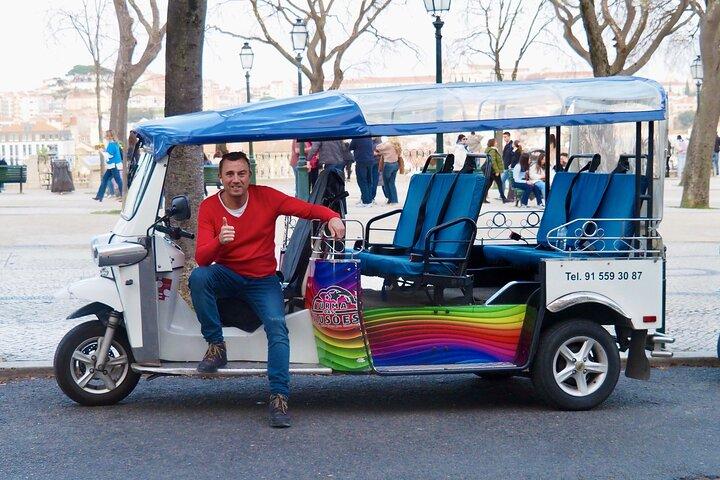 Private Tour Through Lisbon Half Day Experience by Tuk tuk