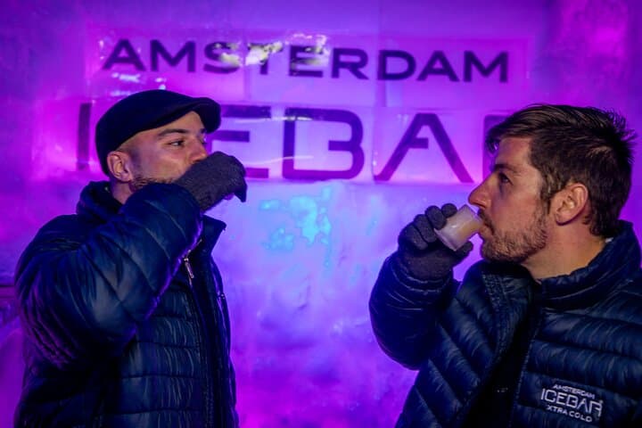 Xtracold Icebar Amsterdam, 3 Drinks Included