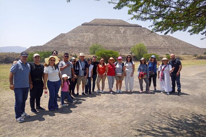 Pyramids of Teotihuacán, Quetzatcoatl and Basilica of Guadalupe