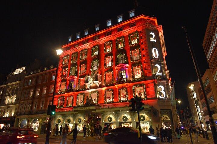 London Christmas Lights privat vandretur