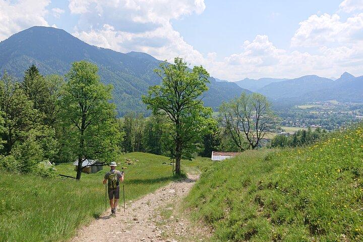 Excursão de caminhada de nível médio nos Alpes da Baviera a partir de Munique