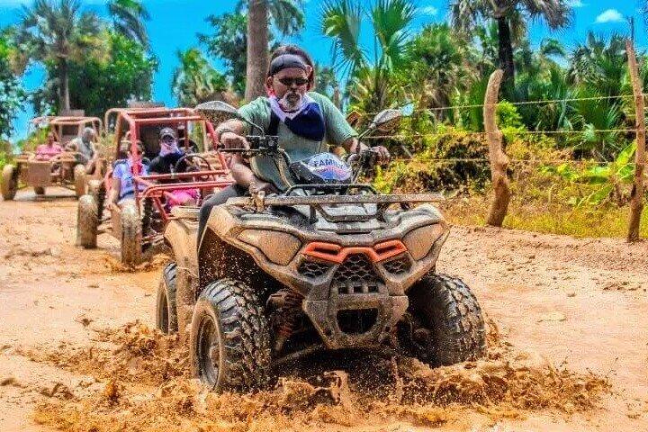 Punta Cana Buggy 4x4 & Horseback Riding Combo: Cave & Countryside