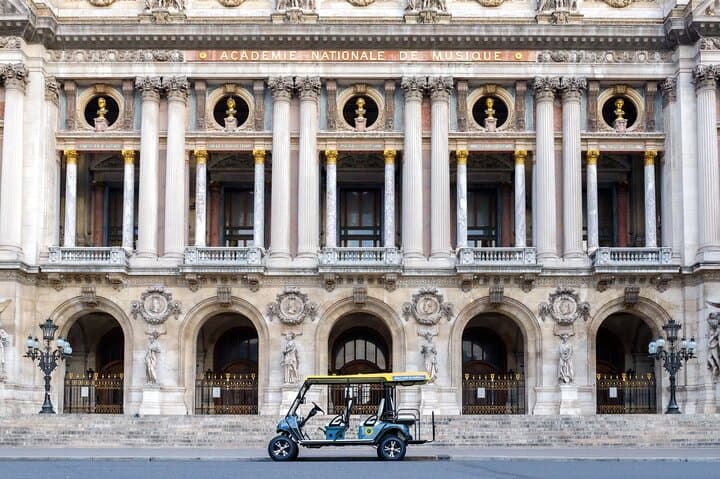 Golf Cart in Paris - Private Guided City Tour - Pickup Included