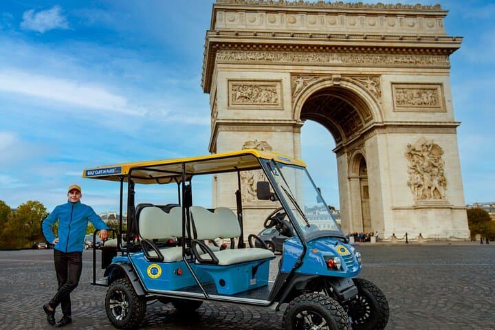 Golf Cart in Paris - Private Guided City Tour - Pickup Included