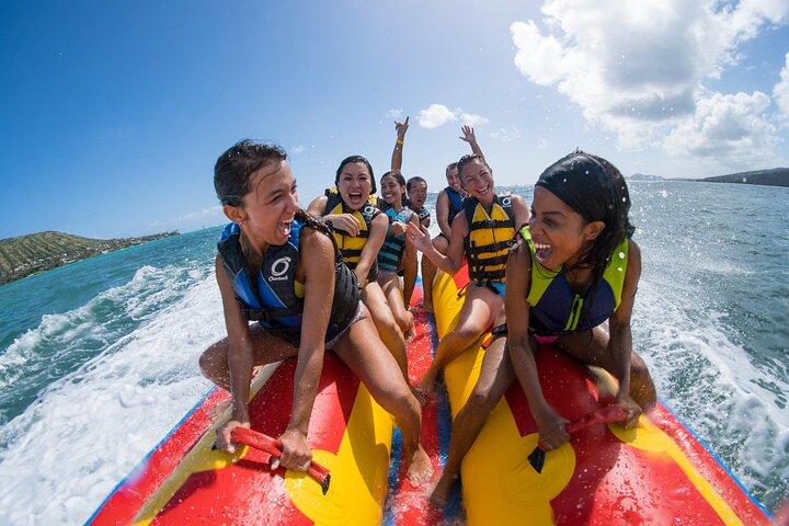 Kun parasail og bananbåd i Maunalua Bay