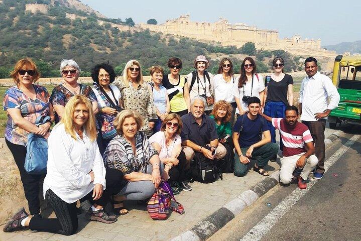 Jaipur Tour mit Tuk-Tuk oder Auto mit Blumenmarkt
