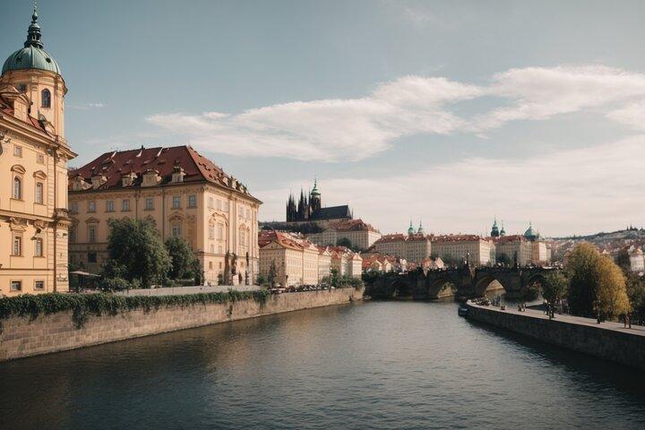 Transfert panoramique privé de Salzbourg à Prague avec 4h de visites