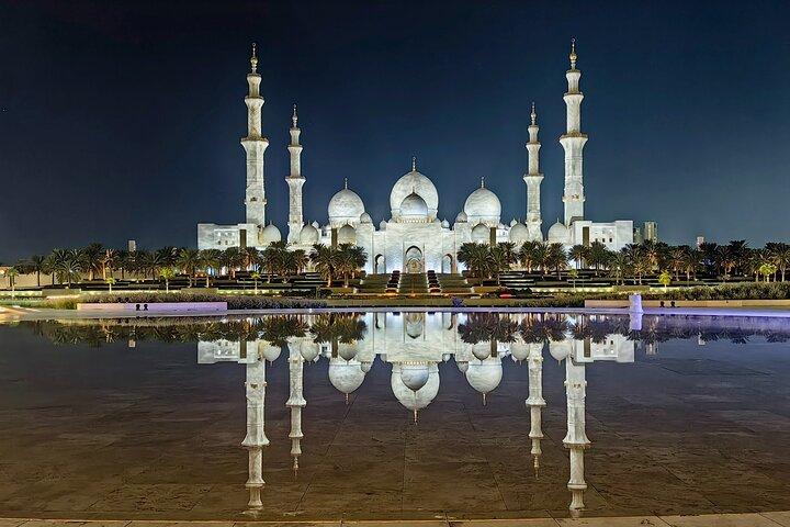 El tour al atardecer más Starling Abu Dhabi Mezquita Sheikh Zayed
