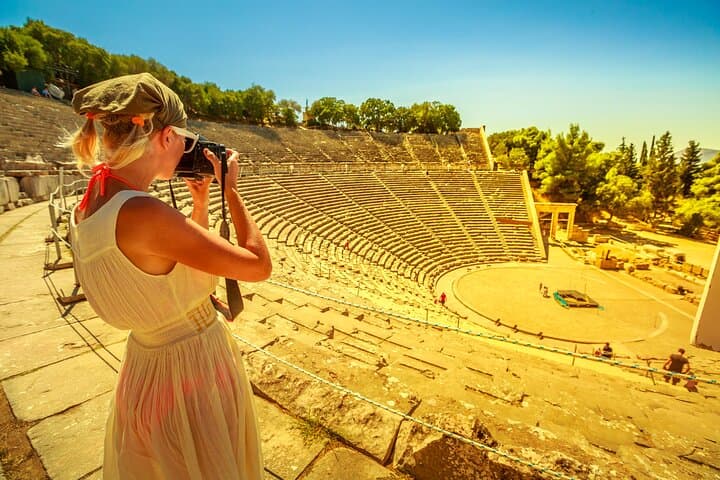 Epidaurus, Mycenae and Nafplio Small-Group Tour from Athens