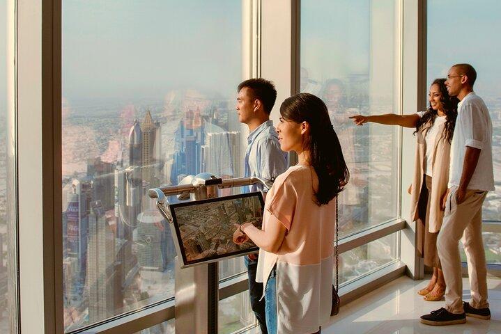 Combo Dubai: Burj Khalifa no topo + ingressos Dubai Frame