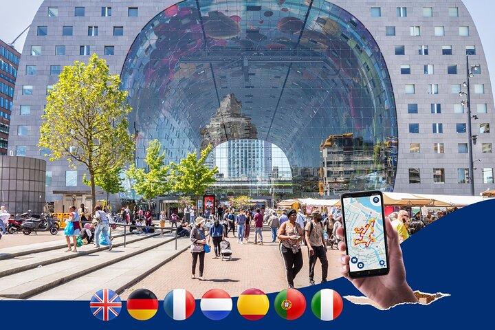 Rotterdam: Audioguida City Walk in 7 lingue sul tuo telefono