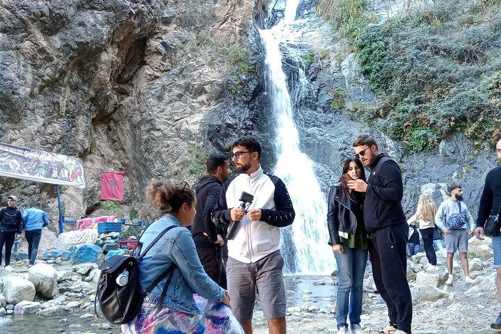 Marrakech: Ourika Valley,Atlas Mountains,waterfall with guide