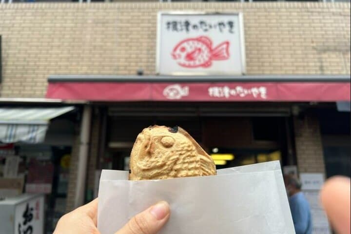 Yanaka Old Town Japanese Sweets Food Walk Private Tour