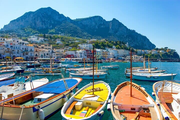 Full Day Capri Tour from Pompeii by Small Ferry Boat