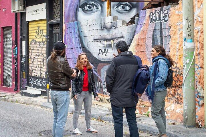 Explore Athens Street Art & Street Food Extravaganza