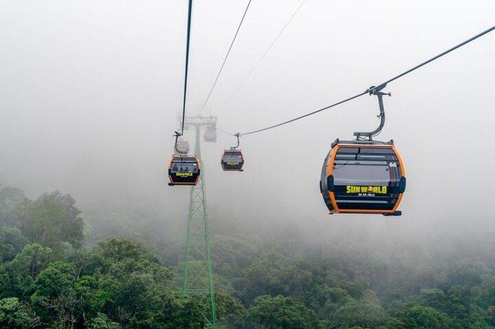 Från Da Nang Ba Na Hills Golden Bridge Day Tour