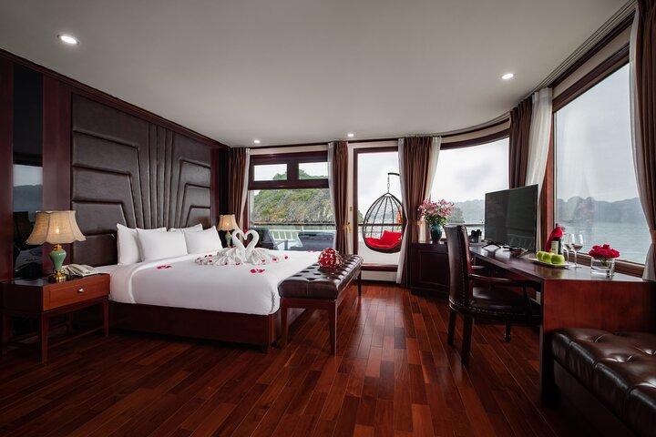 Premium Kreuzfahrt 2 Tage 1 Nacht in Ha Long Bay & Lan Ha Bay