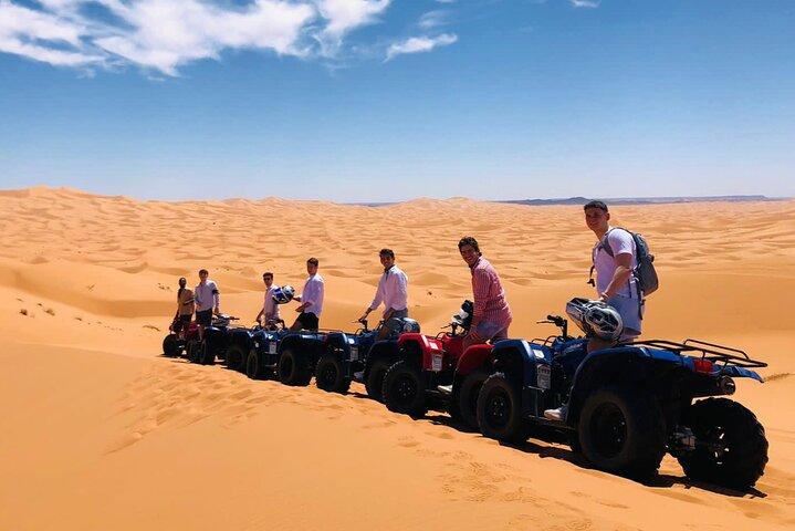 Merzouga ATV Quad Sandboarding Desert Tours