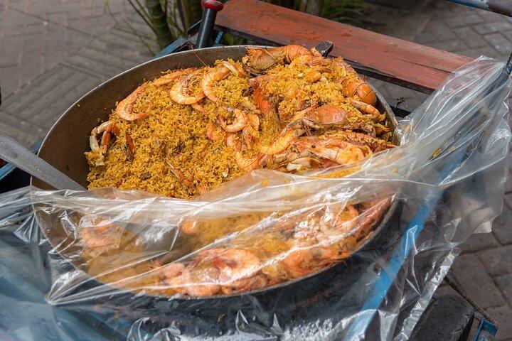 Tour privato dello street food a Cartagena