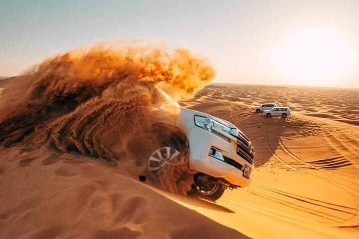 Desert Tour by ATV OR Buggy Self-drive, BBQ Dinner and Camel Ride