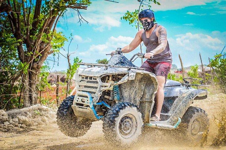 ATV por la jungla cenote, degustación de chocolate Y cafe