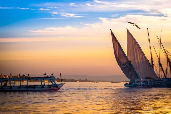 Private Sunset Felucca Ride on The Nile in Luxor