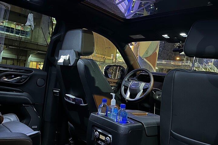 Privétransfer van de luchthaven van Vancouver naar het centrum van Vancouver