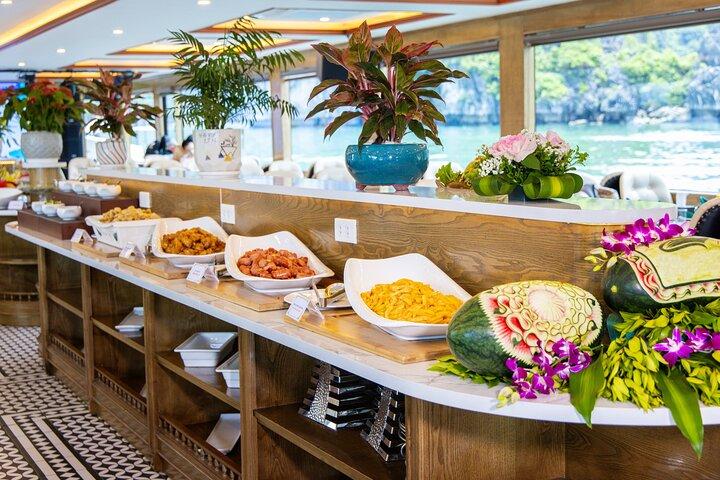 Heritage Luxury Cruise Halong 1-daagse trip vanuit Hanoi per Expressway