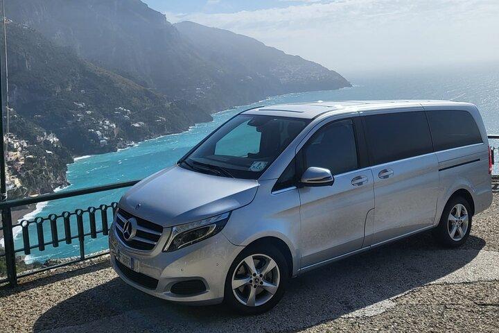 Sorrento transfer to Naples (stop Pompeii option) or vice versa