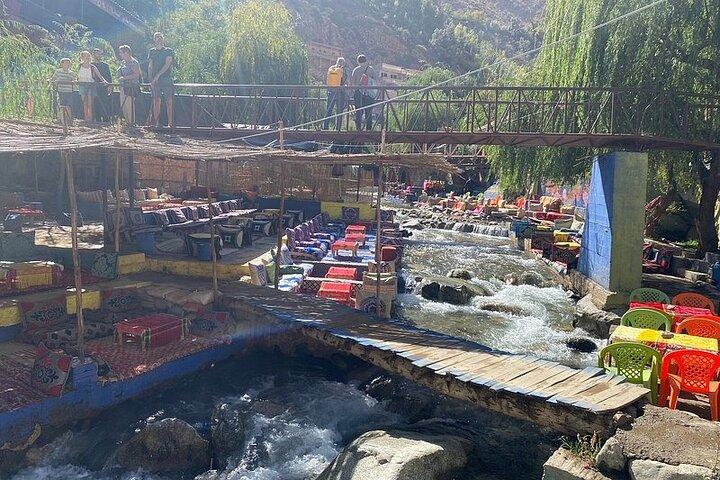 Valley Ourika and Atlas Mountains with Guide and ride Camel