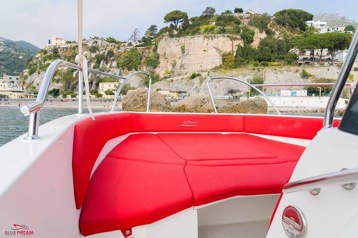 Alquiler barco costa amalfitana sin licencia o con patrón