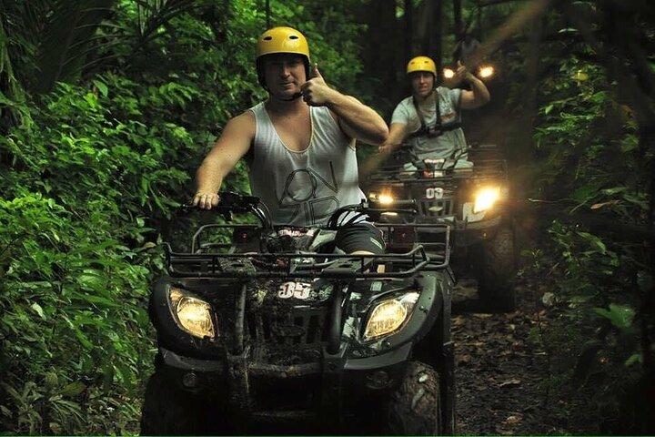 Paseo en ATV de día completo, bosque de monos, terraza de arroz de Tegalalang