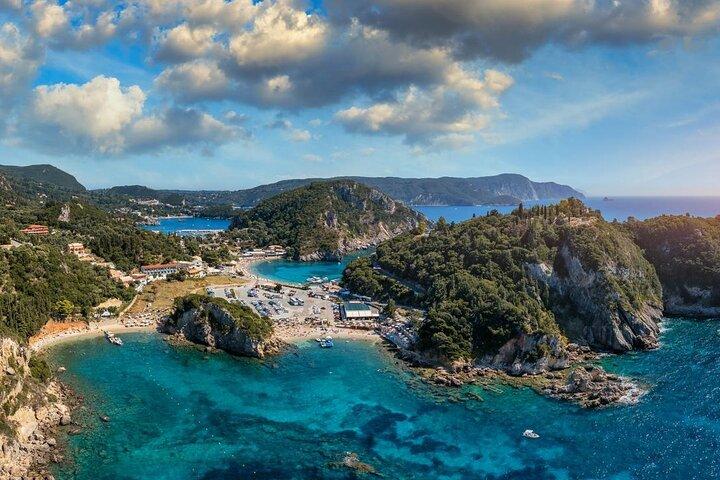 Corfu em um dia Lakones Paleokastritsa Kanoni e cidade velha
