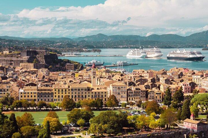 Corfu em um dia Lakones Paleokastritsa Kanoni e cidade velha
