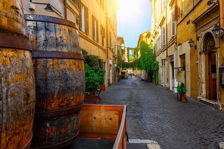 Trastevere and Rome Jewish Ghetto Small Group Walking Tour