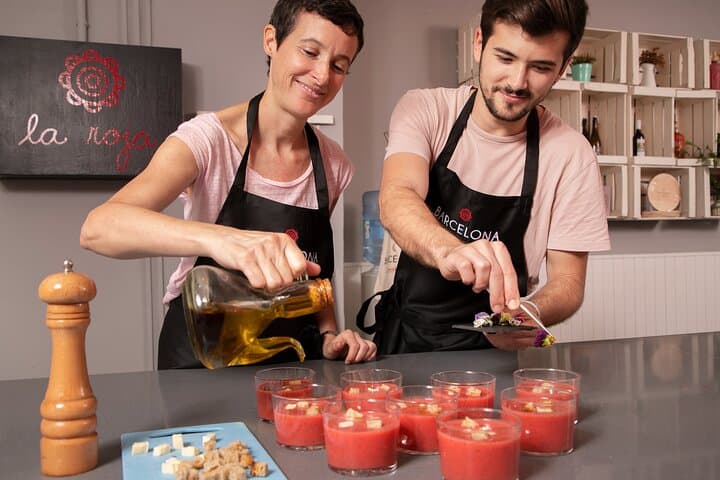 Paella Class & Bottomless Wine: Las Ramblas Views