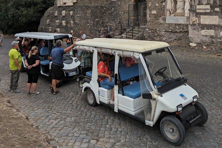 Rom: Appian Way & Catacombs Golf Cart Tour - Delt|Små grupper