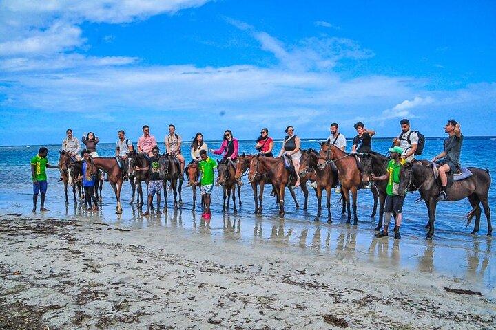 Visite partagée à Ocho Rios avec équitation et natation