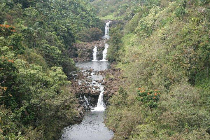 Tour privato della fionda delle meraviglie della cascata di Big Island