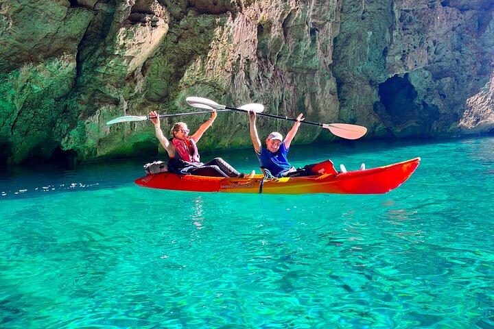 Cova dels Orguens: Cave Exploring Kajak & Snorkel Tour i Javea