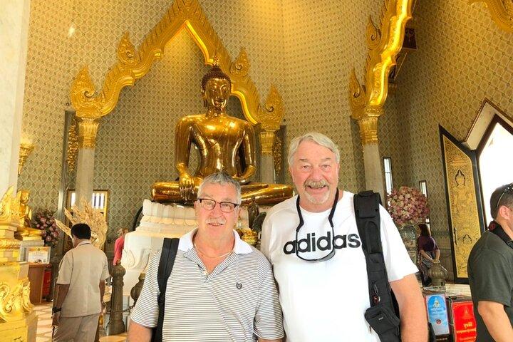 Excursion privée en bateau Grand Palace Bangkok City Tour & Klong Longtail
