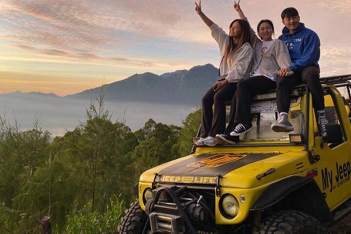 Mount Batur Jeep Sunrise e Natural Hot Spring - Tudo Incluído