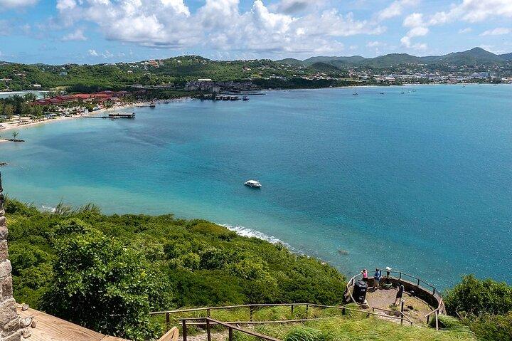 St Lucia Countryside Drive og Beach Tour