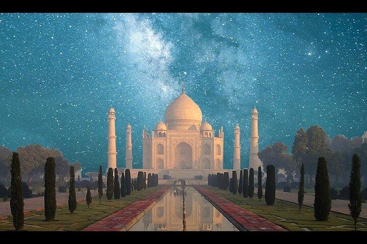 Visit to Taj Mahal under Moon Light - Special Night Tour