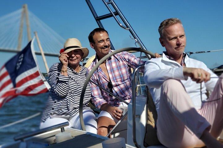 Privat BYOB Afternoon Harbor Segla på 50ft Segling Yacht Öde