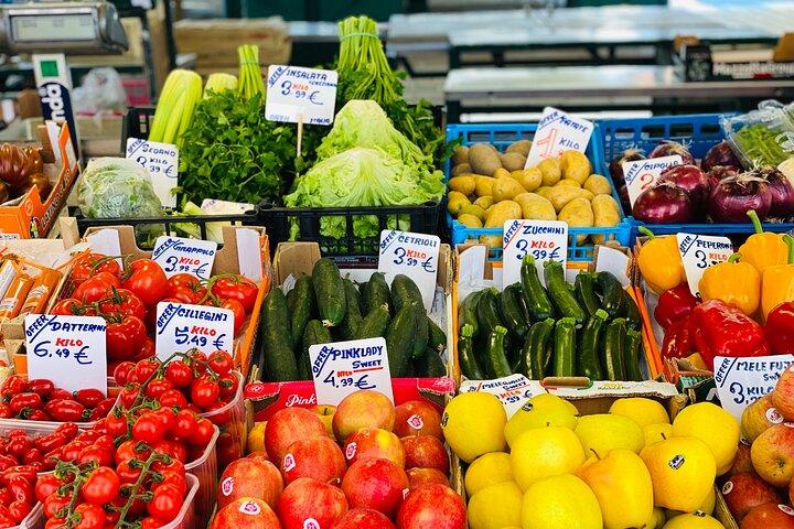 Visite gastronomique du marché du Rialto : dégustation de vins et visites à Venise