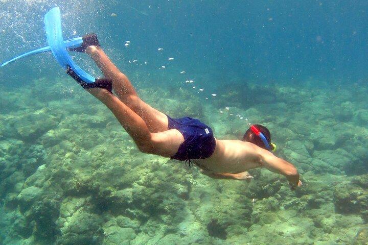ブルーラグーン/アカマス:大人向けサンセット、食事、オープンバー、送迎付き