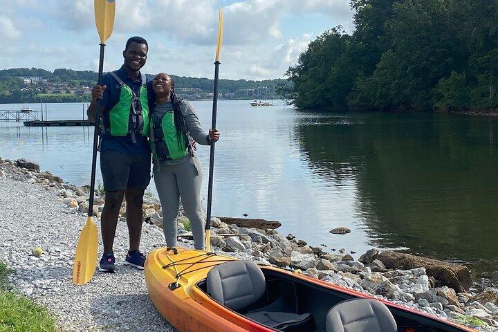 Chickamauga Dam Lock Kayak Tour door Chattanooga Guided Adventures