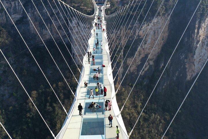 5 - Dag Private Zhangjiajie Ultimate Tour med Ferrata Eventyr