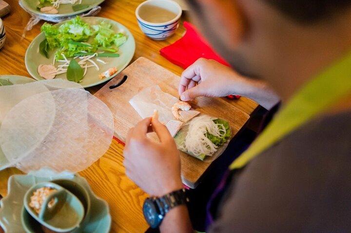 Experiência Classe de Cozinha Vegetariana em HCM